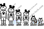 Autocollant disney